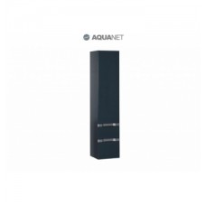 Шкаф-пенал для ванной Aquanet Виго 40 сине-серый