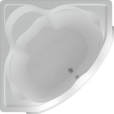 Акриловая ванна Акватек Сириус 164x164 каркас, слив перелив