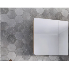 Зеркало шкаф GS Адель 55 см бетон