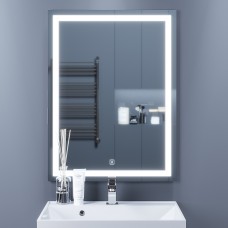 Зеркало для ванной Uperwood Tanos (60*80 см, LED подсветка, сенсорный выключатель, антизапотевание)