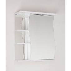 Шкаф зеркальный Style Line Эко Волна Волна 60 см без подсветки