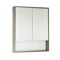 Зеркальный шкаф Style Line Экзотик 65 древесина/белый