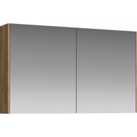 Зеркальный шкаф Aqwella Mobi 100 см, дуб балтийский