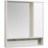 Зеркало-шкаф Aquaton Флай 100 R 1A237802FAX10 белый, дуб крафт