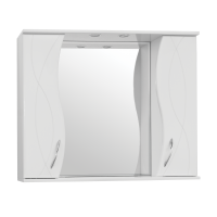 Зеркальный шкаф Style Line Амелия 900/С (830*900*200)