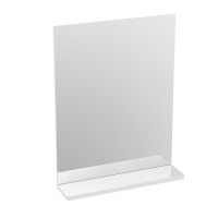 Зеркало MELAR с полочкой без подсветки, P-LU-MEL, 50 см, Cersanit