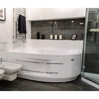 Акриловая ванна "Ирма 160x105" левая 