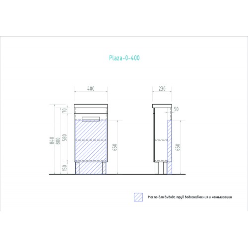 Vigo plaza тумба plaza 700 под ум фостер