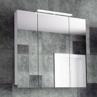 Зеркальный шкаф Toms Design Greta 80х70 см (400.GR.1001)