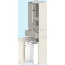 Шкаф-пенал для ванной Astra - form Рубин (в левом и правом исполнении)