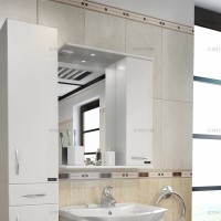 Шкаф зеркальный СанТа Прима-600 универсальный
