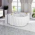 Акриловая ванна "Монте-Карло" с панелью  149 x 149 x 66