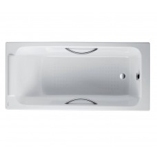 Чугунная ванна Jacob Delafon Parallel 150x70 E2949-00 с отверстиями для ручек