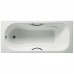 Чугунная ванна Roca Malibu 170x75 2309G000R с отверстиями для ручек, с антискользящим покрытием