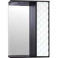 Зеркало-шкаф Style Line Агат 60/С белый/венге