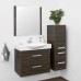 Шкаф-пенал для ванной (колонна) Style Line Лотос 36 подвесной 2 ящика