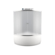 Шторка для ванны Aquanet Malta, прозрачное стекло