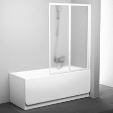 Шторка для ванны Ravak VS2 105 796M0100Z1 (белый + транспарент)