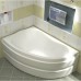 Акриловая ванна Bas Алегра 150x90 L в комплекте каркас