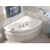 Акриловая ванна Bas Вектра 150x90 R в комплекте каркас