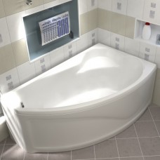 Акриловая ванна Bas Николь 170x104 R в комплекте каркас