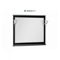Зеркало Aquanet Валенса 110 черное кракалет серебро 180296