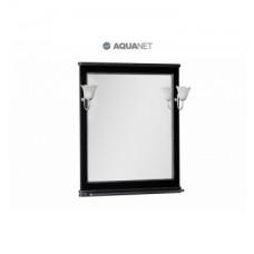 Зеркало Aquanet Валенса 80 черное кракалет серебро 180299