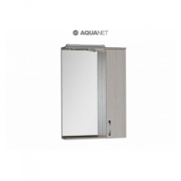Зеркало-шкаф Aquanet Донна 60 белый дуб