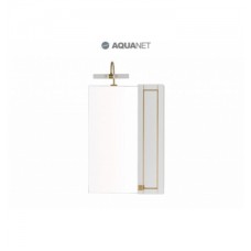 Зеркало-шкаф Aquanet Честер 60 белый/золото