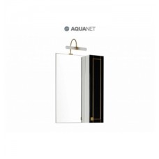 Зеркало-шкаф Aquanet Честер 60 черный/золото