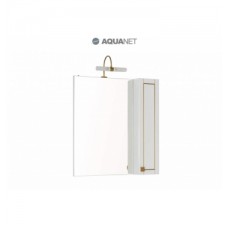 Зеркало-шкаф Aquanet Честер 75 белый/золото