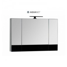 Зеркало-шкаф Aquanet Верона 100 черный