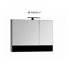 Зеркало-шкаф Aquanet Верона 90 черный