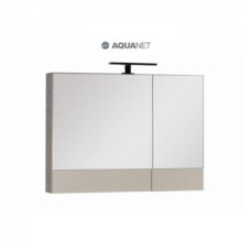 Зеркало-шкаф Aquanet Нота 90 светлый дуб